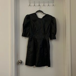 Faux leather dress (never worn) En Saison brand
